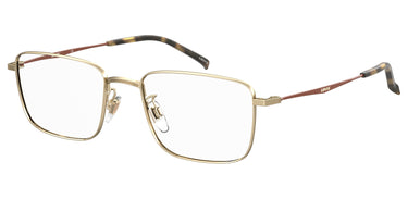Premium Men Levis Eyeglasses: LV 7009/F - Gold Brown - SpecSMART Eye Clinic (Diagonal View)